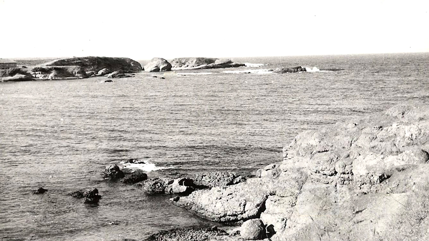 Die Bucht von Arapja Anfang der 60er Jahre