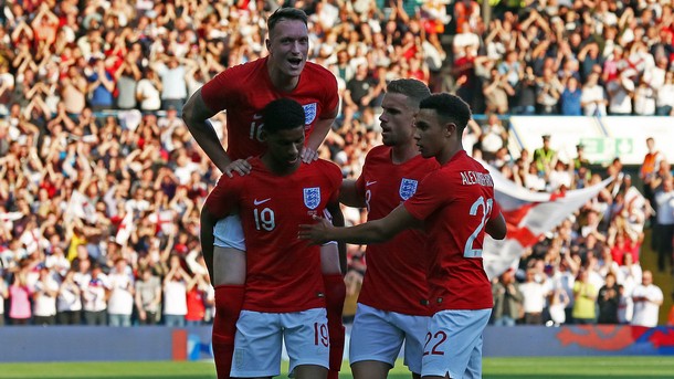 Националният отбор на Англия победи Коста Рика с 2:0 в