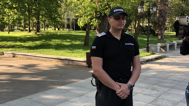 Инспектор Петър Иванов от жандармерията който също пострада при инцидента