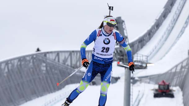 Четирикратната олимпийска шампионка Даря Домрачова Беларус спечели спринта на 7 5