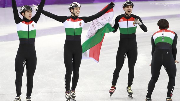 Унгария изненадващо спечели олимпийската титла при мъжките щафети на 5000