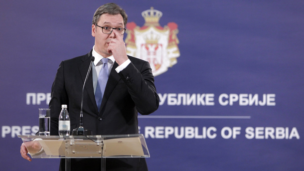 Президентът на Сърбия Александър Вучич е готов да разговаря утре