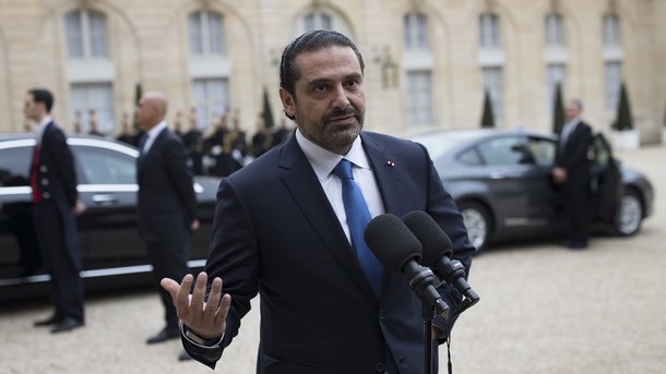 Ливанският премиер в оставка Саад Харири обяви че ще се