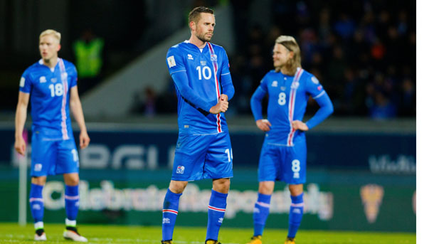 Голямата звезда на исландския национален отбор по футбол Гилфи Сигурдсон