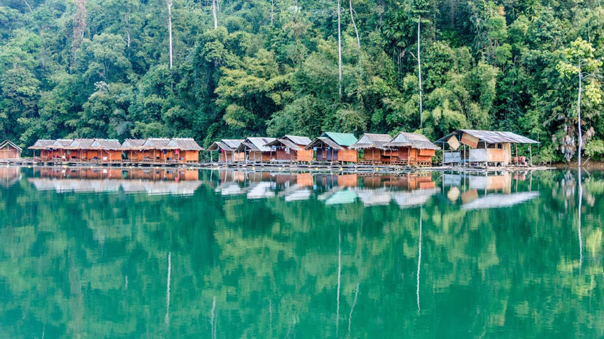 Национален парк Као Сок, езеро Чеола.      Снимка: Мария Ангелова