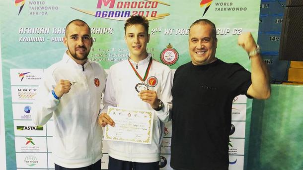 Калоян Бинев спечели сребърен медал в категория 63 килограма в