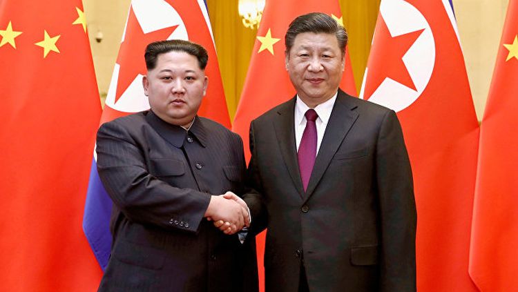 Севернокорейският лидер Ким Чен-ун се е срещнал с китайския президент