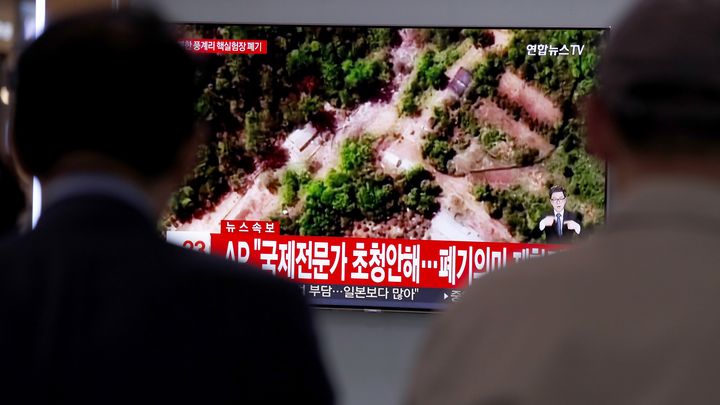 Северна Корея разруши днес с експлозии своя полигон за ядрени