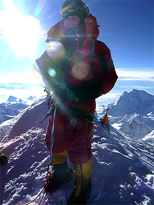 Atanas Skatov Everest tepesinde