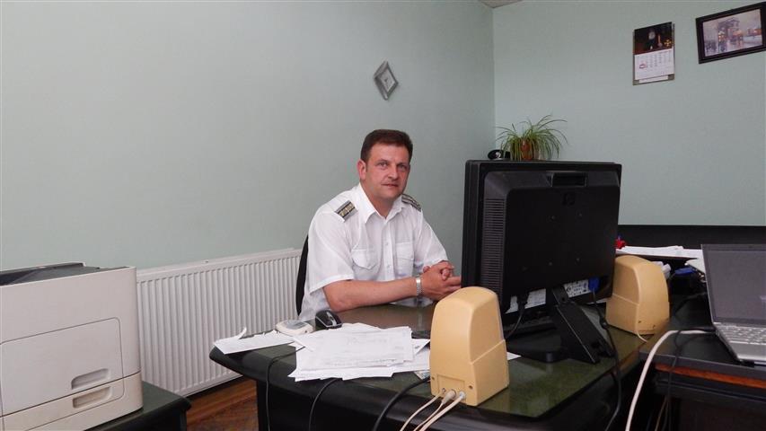 комисар Валентин Ванков, началник на Гранично полицейско управление Брегово