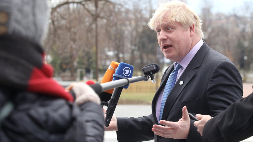 Британският външен министър Борис Джонсън заяви за Би Би Си