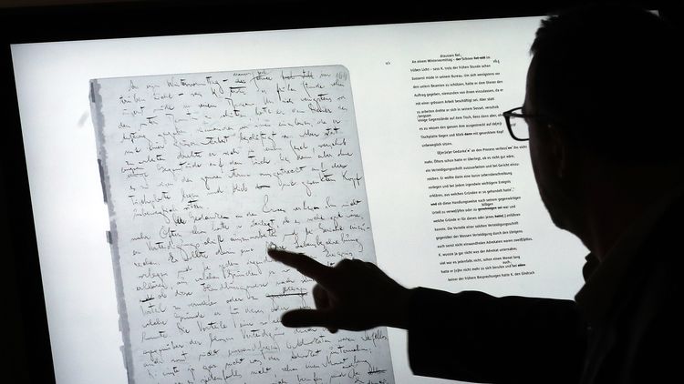Уникален ръкопис на Франц Кафка е бил продаден за 150 000