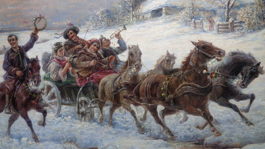 „Winterhochzeit“, Pjotr Stojanow
