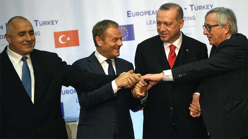 За два от турските вестници вчерашната среща между европейските лидери
