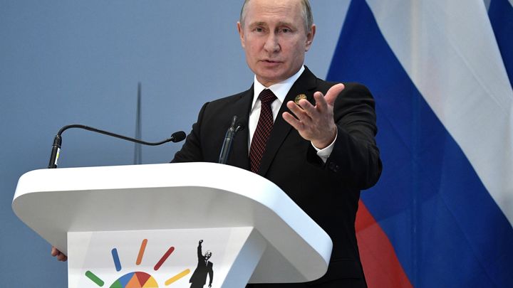 Руският президент Владимир Путин заяви днес че политически спорове вредят