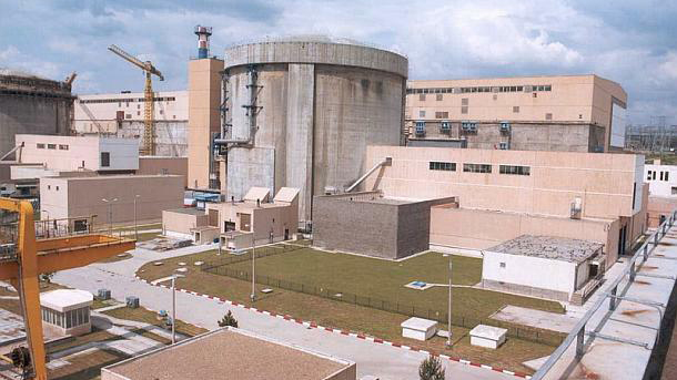 Един от реакторите на румънската атомна централа Черна вода е