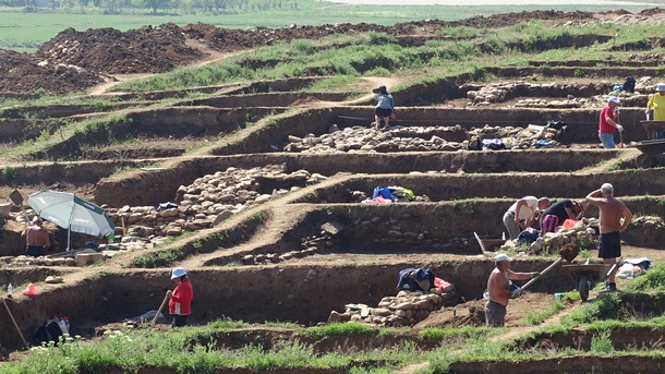 Римската фамилна гробница и останките от раннохристиянска черква открити при