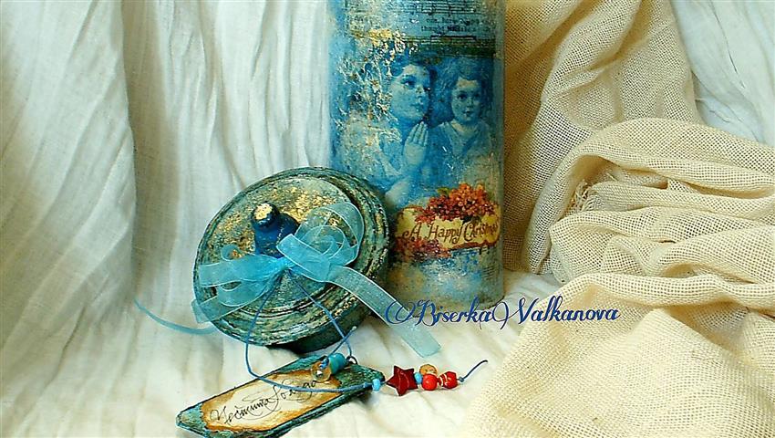 Коледни картички на Бисерка Вълканова, Снимка: Личен архив