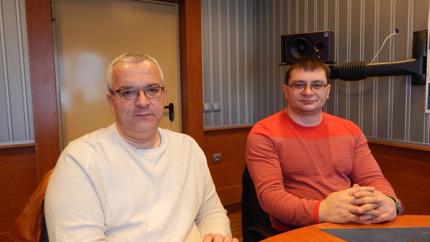 Николай Иванов (в ляво) и Димитър Велков