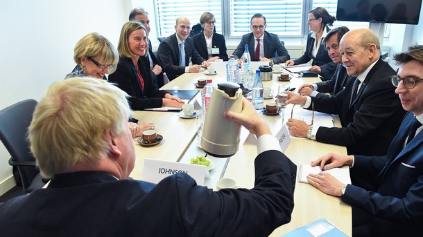 Съветът Външни министри който се провежда в Люксембург прие обща