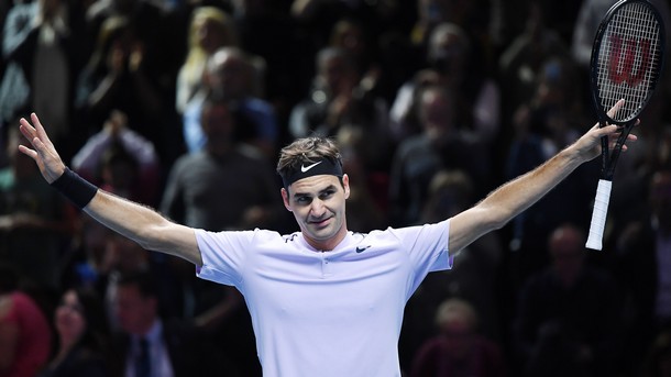   Шесткратният шампион Роджър Федерер (Швейцария)  постигна трета поредна победа