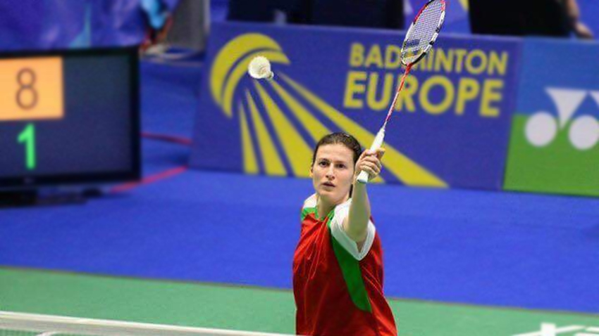 Linda Zaçiri Kazan'da düzenlenen Avrupa Takım Badminton Şampiyonası'nda