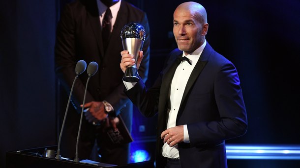 Старши треньорът на Реал“ (Мадрид) Зинедин Зидан беше избран за