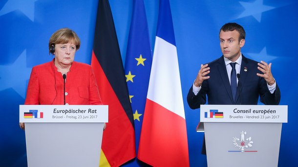 Германският канцлер Ангела Меркел и френският президент Еманюел Макрон искат