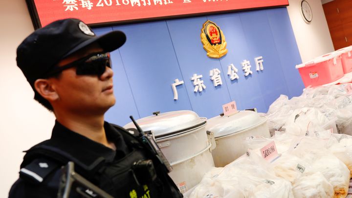 Китай конфискува 1 3 тона кокаин от Южна Америка което е