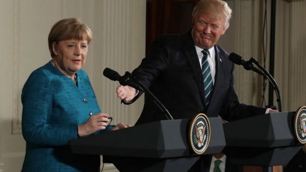 Германският канцлер Ангела Меркел пристигна във Вашингтон, в последен опит