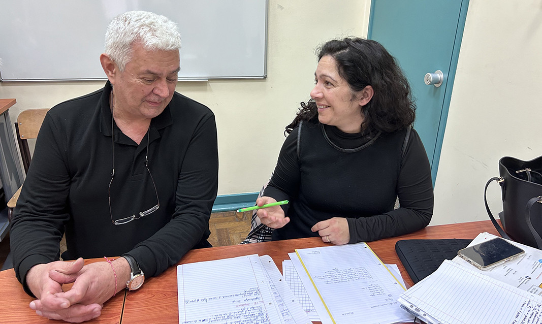 Prof. Georgi Hristovski and Ana Karina Prokopisi