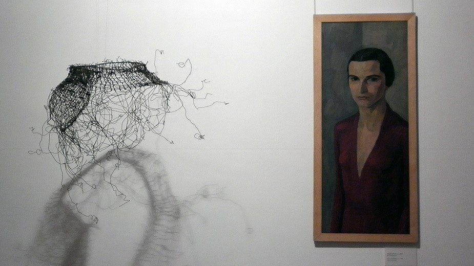 Анна Бояджиева, изложба „В дома на Вера Недкова”, продължава до 5 май 2019. Снимка: Диана Попова