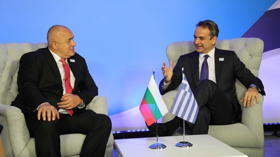 Boyko Borissov et Kiriakos Mitsotakis