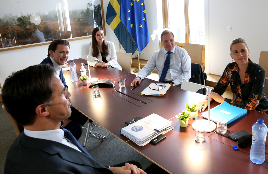 „Пестеливите“ премиери в ЕС            Снимка: ЕПА/БГНЕС