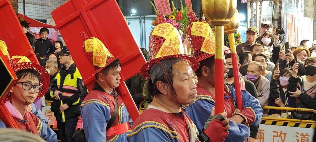 Религиозна процесия в Тайпе