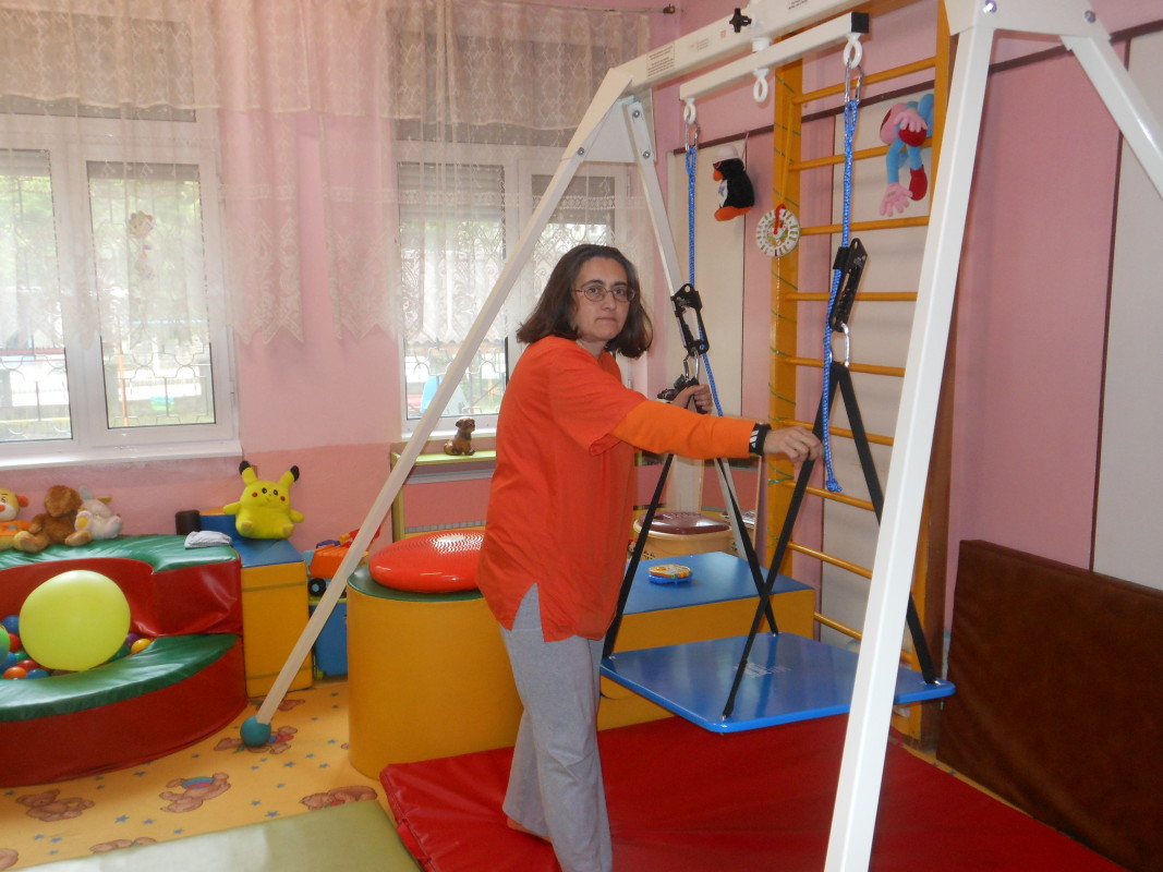 Център за деца с увреждания в Дебелец   Снимка: Здравка Маслянкова