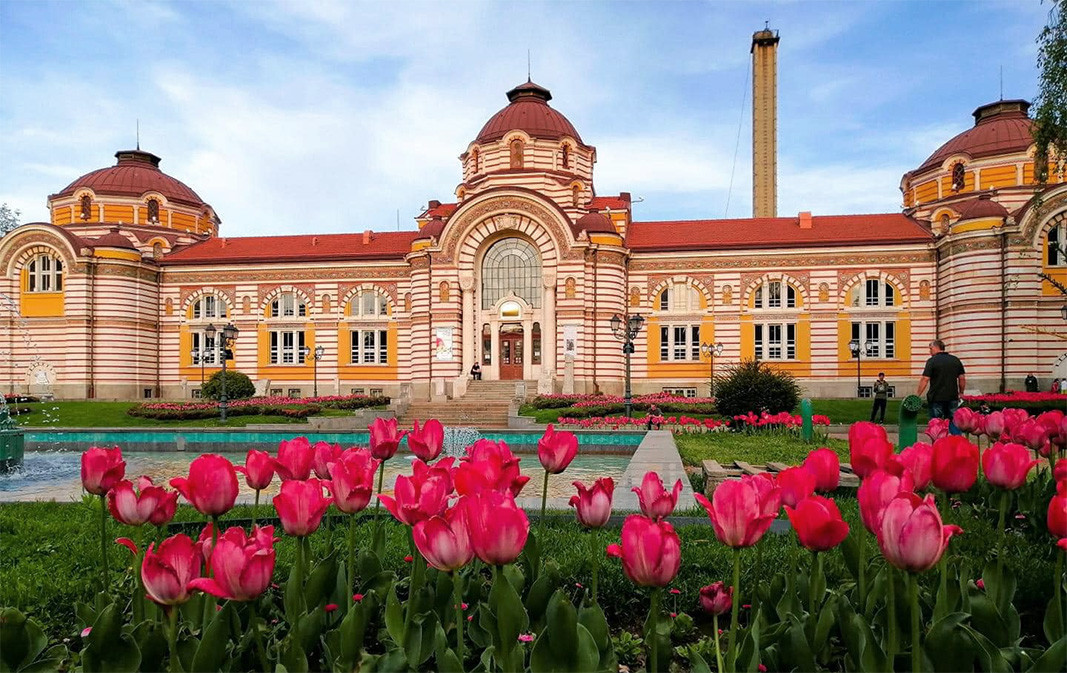 Das Zentrale Mineralbad in Sofia ist in ein Museum umgewandelt