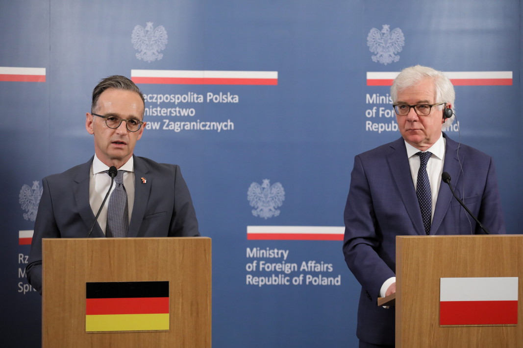 Министрите Маас и Чапутович - 16 юни 2020 г.