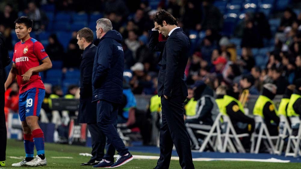 Старши треньорът на Реал (Мадрид) Сантяго Солари пое вината за