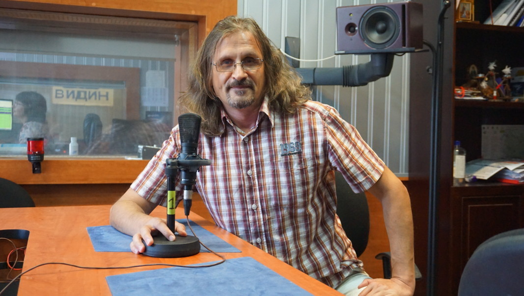 Петър Маринов, музикален редактор в Радио ВИДИН