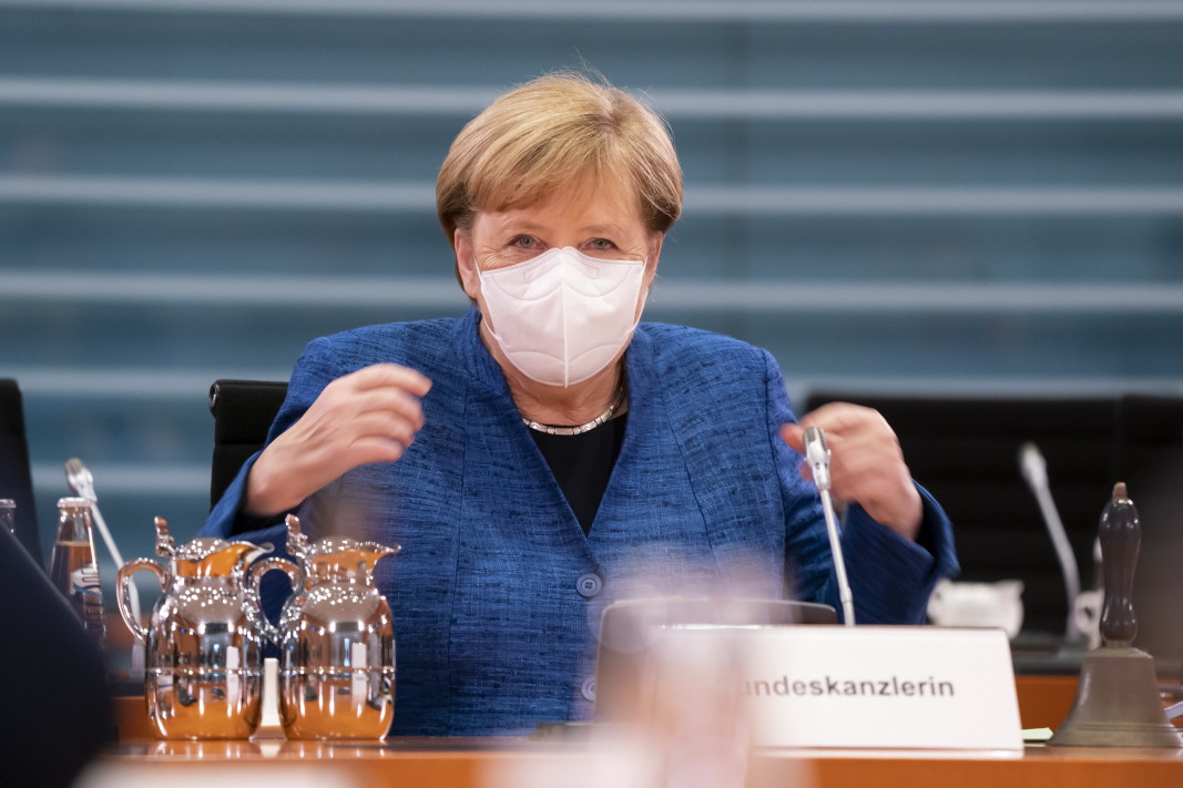 Федералният канцлер Ангела Меркел