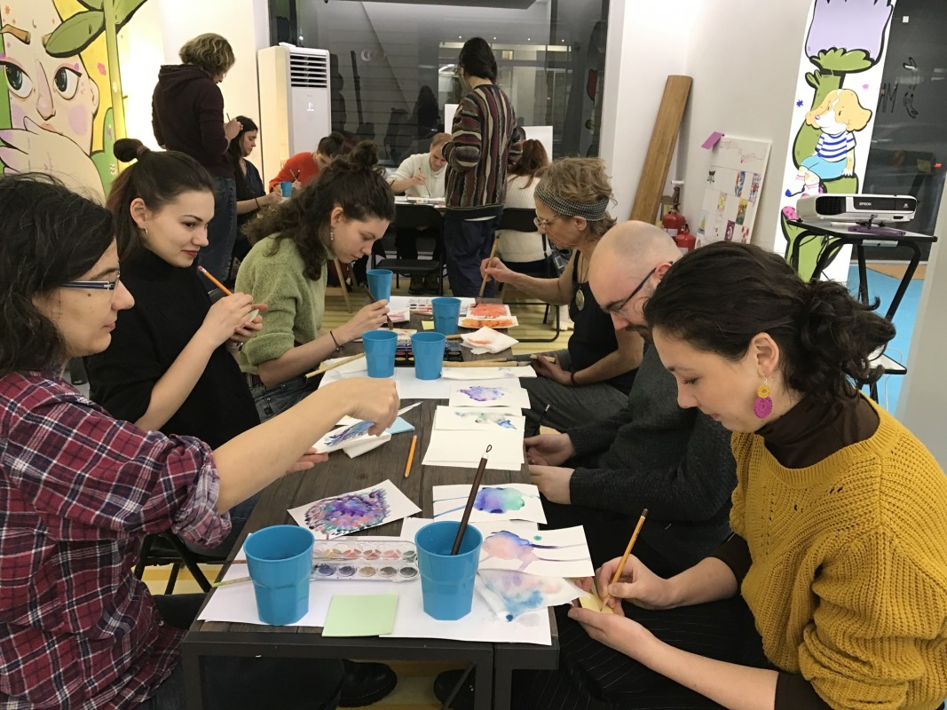 El taller Arte con sropresa