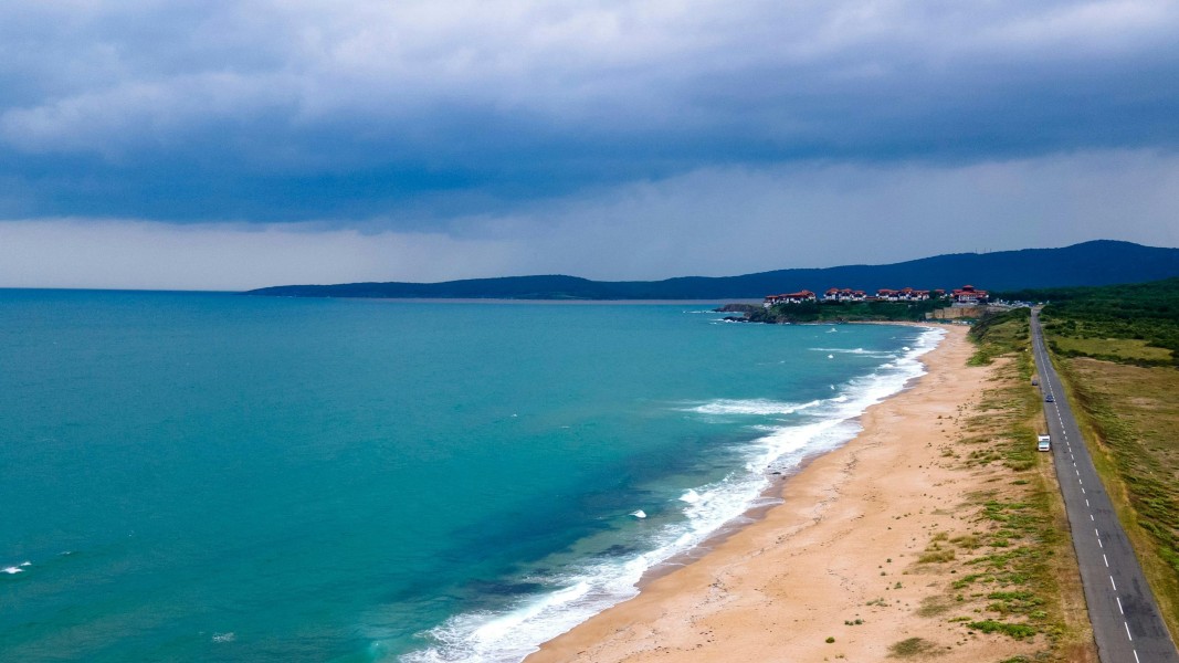 Черно море в района на Бургас.