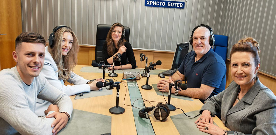 Павел Димчев, Рая Райкова, Калина Станева, Луай Аласфахани и Добринка Главинчева