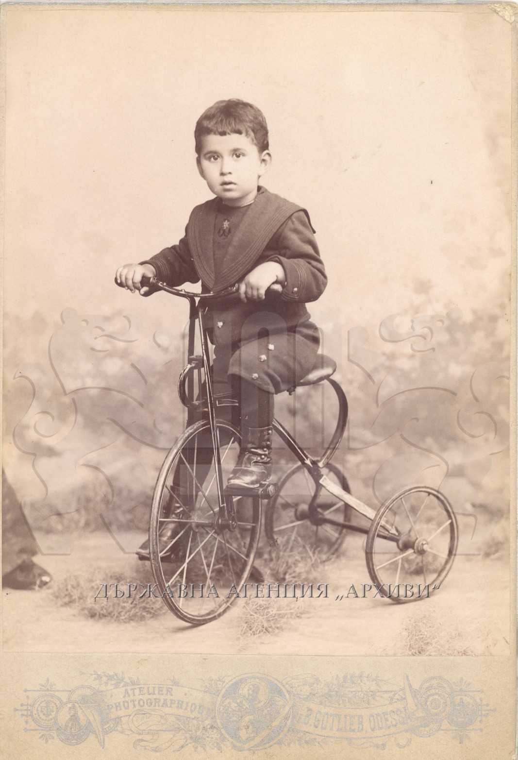 Детска снимка от началото на XX в.