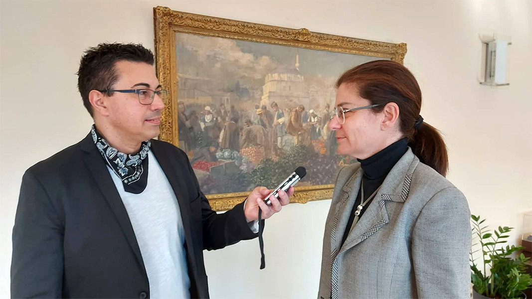 Théodora Guéntchovska dans un entretien avec Krassimir Martinov