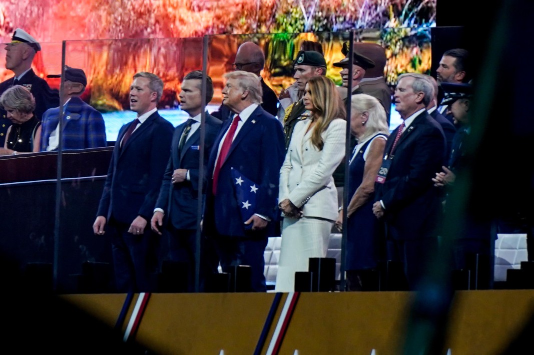 Събитието съвпадна със 79-ия рожден ден на президента Тръмп/ЕПА/БГНЕС