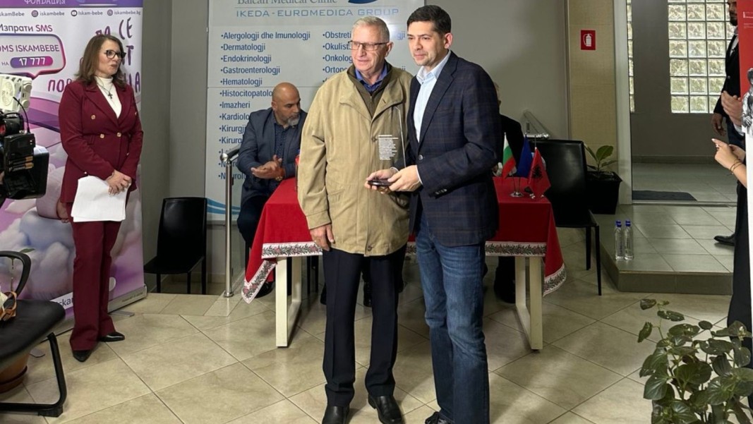 Димитър Пандовски и д-р Милен Врабевски