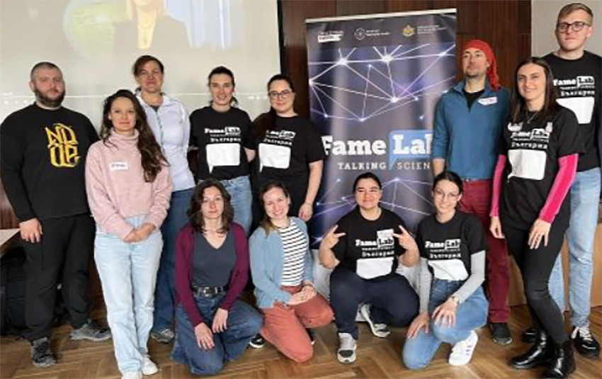 The 12 Finalists of FameLab Bulgaria 2025
