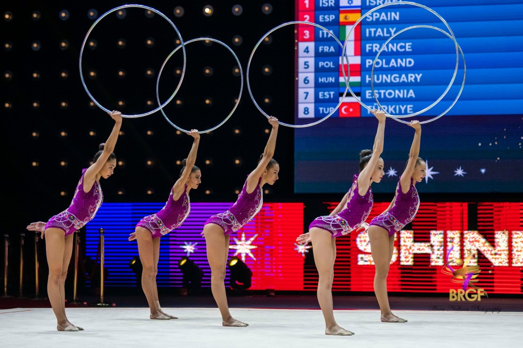 Bulgarian rhythmic gymnastics group